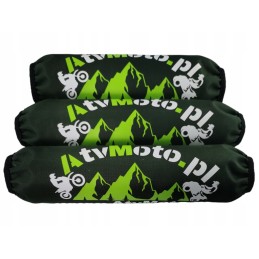 Universal shock absorber covers for atvmoto dark olive green quads sport
