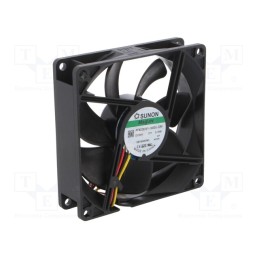1 pcs x SUNON - PF92252V1-1000U-G99 - Fan: DC, axial, 24VDC, 92x92x25mm, 126.75m3/h, 45.5dBA, Vapo, 24AWG