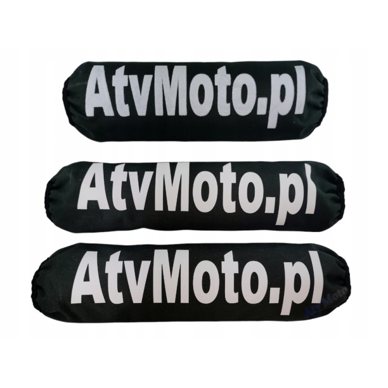 Shock absorber covers, dark olive green