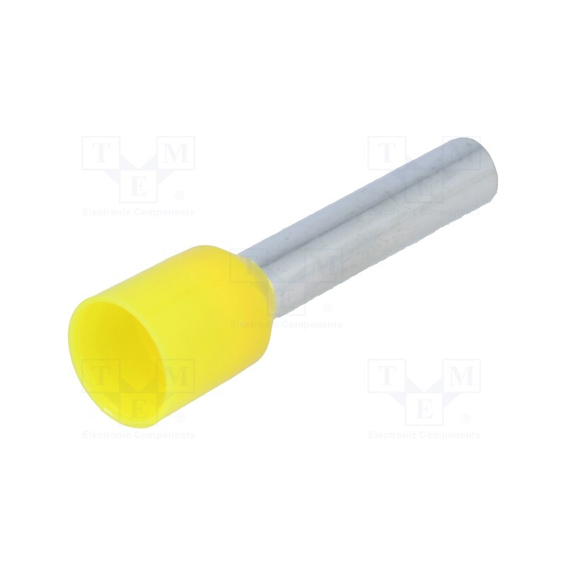 20 pcs x NINIGI - TUL-RI-06018 - Tip: bootlace ferrule, insulated, copper, 6mm2, 18mm, tinned