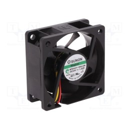 1 pcs x SUNON - MF60252V1-1000U-G99 - Fan: DC, axial, 24VDC, 60x60x25mm, 39.72m3/h, 27dBA, Vapo, 4500rpm