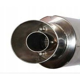 LED exhaust pipe lighting for quad motorcycle