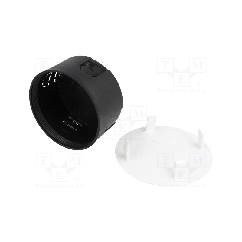 5 pcs x PAWBOL - A.0004 - Enclosure: junction box, Ø: 80mm, Z: 44mm, plaster embedded, IP30