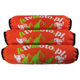 Universal shock absorber covers for atvmoto orange sports quads