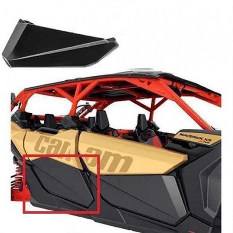 Can am maverick x3 lower door panel plastic 715003751