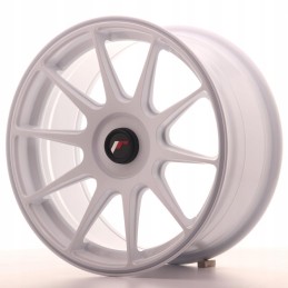 JR11 17x8 25 ET35 Blank White aluminum rim
