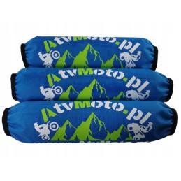 Universal shock absorber covers for atvmoto blue sports quads