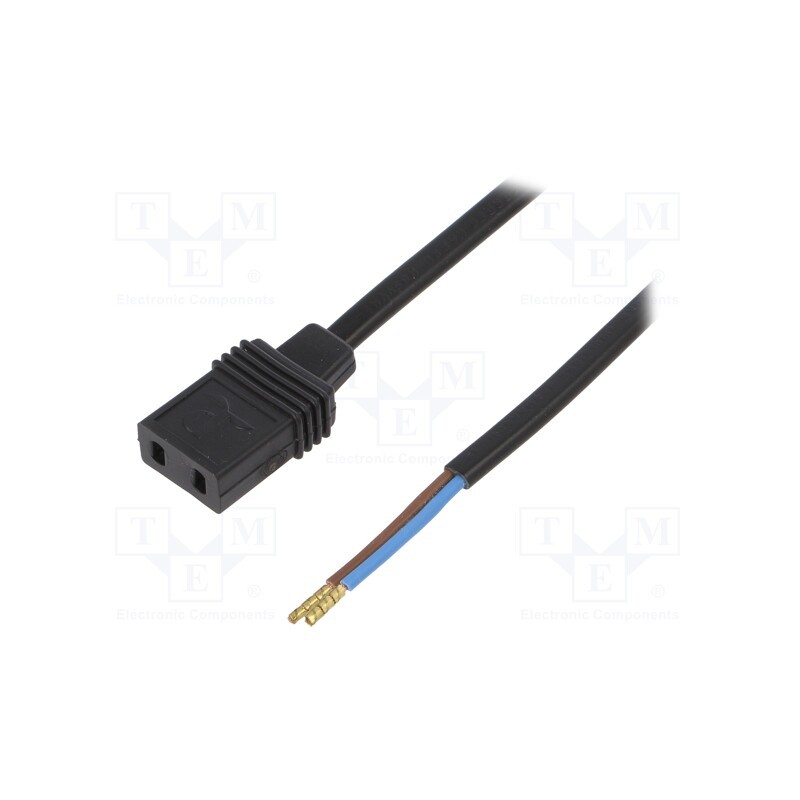 1 pcs x EBM-PAPST - LZ 120 - Wire: for fan supplying, Plug: straight, 0.61m
