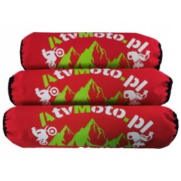 Universal shock absorber covers for atvmoto red sports quads