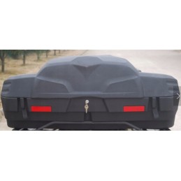 Trunk with seat, backrest and lamp model R75