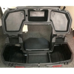 Trunk with seat, backrest and lamp model R75