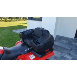 Trunk with seat, backrest and lamp model R75