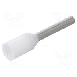 20 pcs x TE Connectivity - 966067-2 - Tip: bootlace ferrule, insulated, copper, 0.5mm2, 8mm, tinned