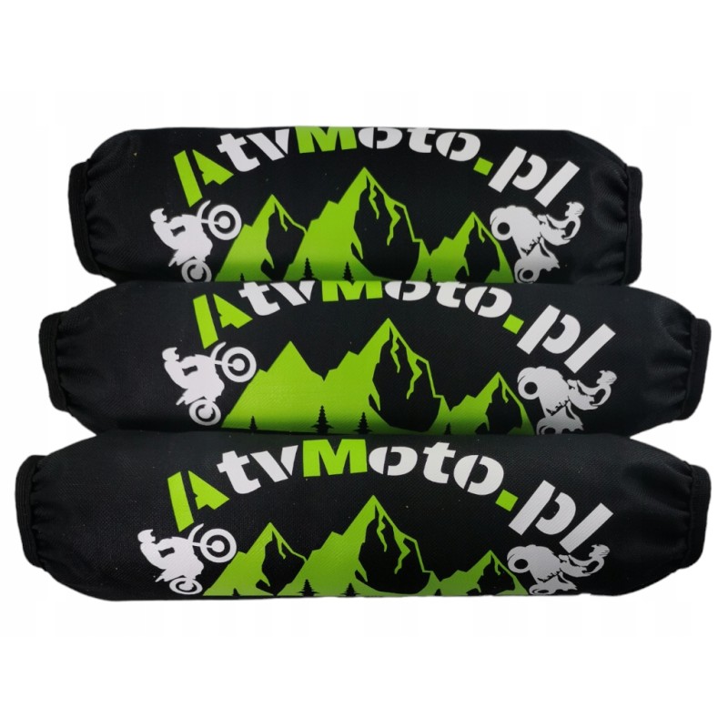 Universal shock absorber covers for atvmoto black sports quads