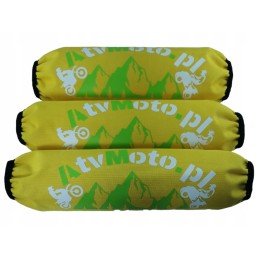 Universal shock absorber covers for atvmoto yellow sports quads