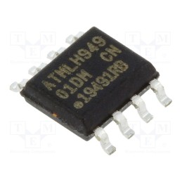 3 pcs x MICROCHIP TECHNOLOGY - AT24C01D-SSHM-B - IC: EEPROM memory, 1kbEEPROM, 2-wire,I2C, 128x8bit, 1.7÷3.6V, 1MHz