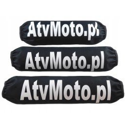 Shock absorber covers for black sports quads