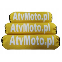ATVmoto shock absorber covers, yellow