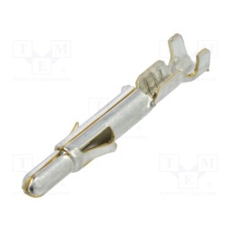 20 pcs x TE Connectivity - 350561-1 - Contact, male, brass, tinned, 0.2÷0.8mm2, 24AWG÷18AWG, crimped