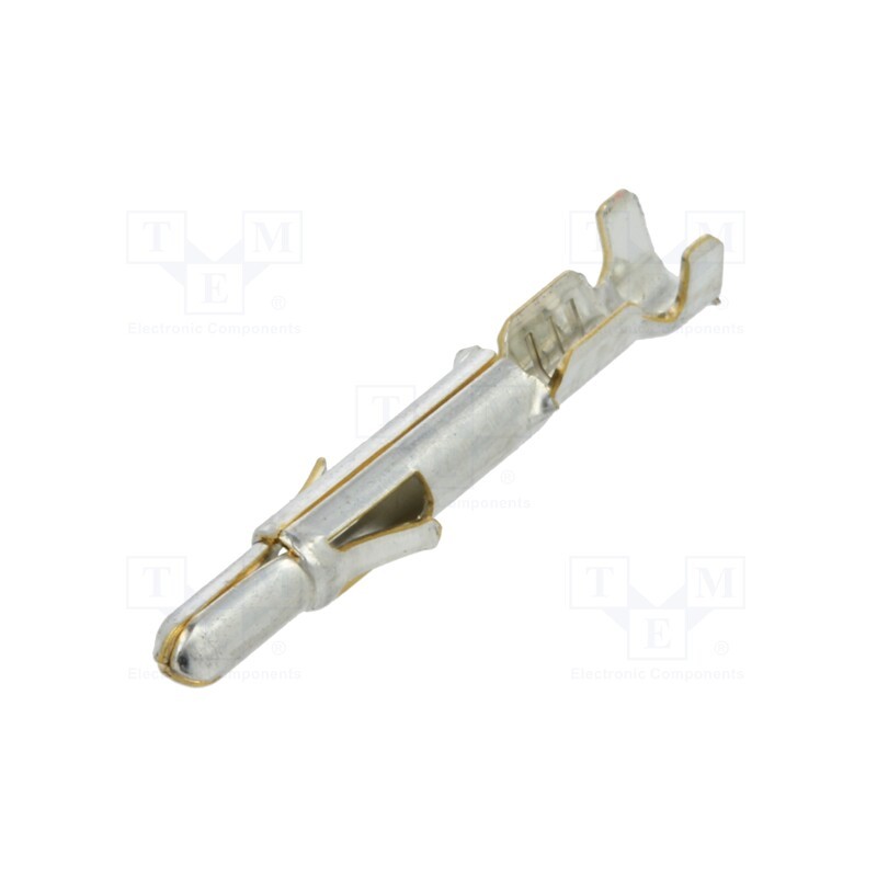 20 pcs x TE Connectivity - 350561-1 - Contact, male, brass, tinned, 0.2÷0.8mm2, 24AWG÷18AWG, crimped
