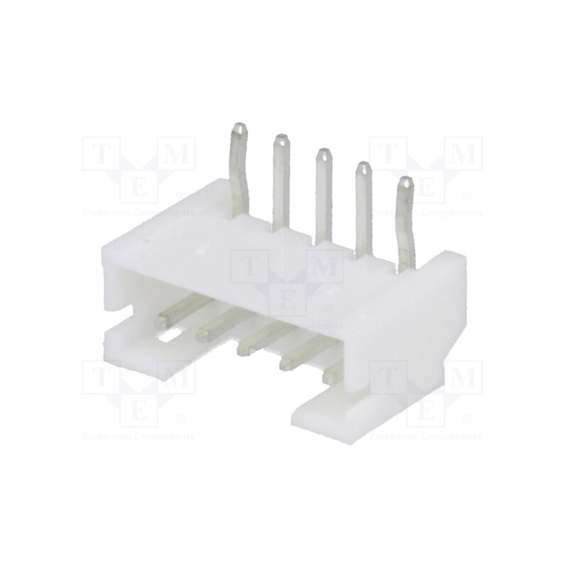 20 pcs x NINIGI - NXW-05K - Socket, wire-board, male, 2mm, PIN: 5, THT, 1A, tinned, -25÷85°C, 100V