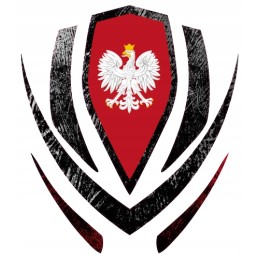 Tribal eagle sticker stylized graphics