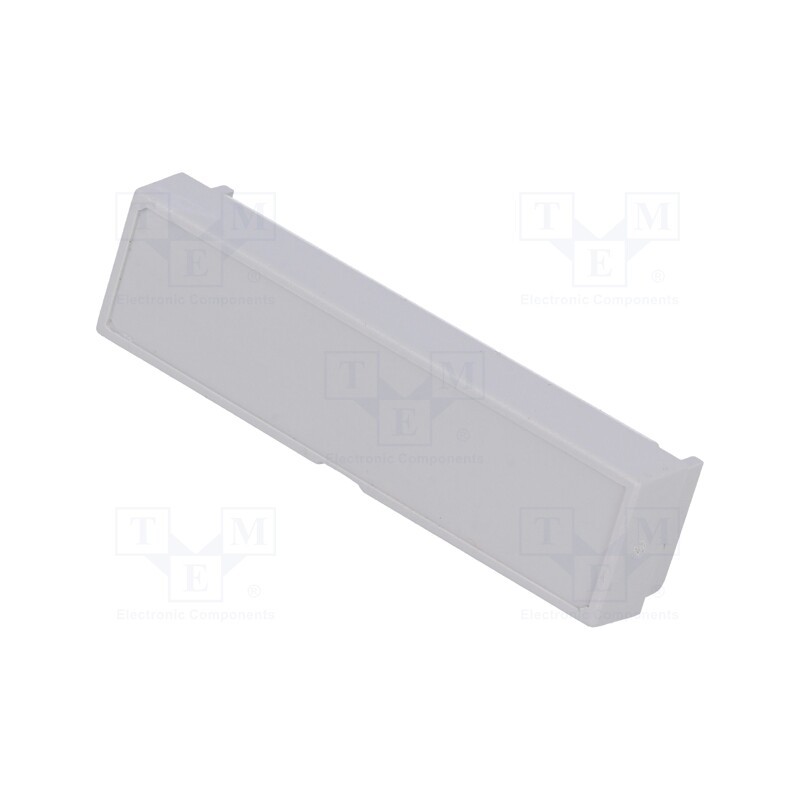 5 pcs x ITALTRONIC - P05030213T.BL - Terminal cover, w/o holes, grey