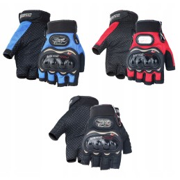Motor quad pro biker gloves, short, fingerless