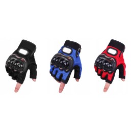 Motor quad pro biker gloves, short, fingerless