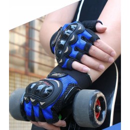 Motor quad pro biker gloves, short, fingerless