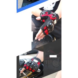 Motor quad pro biker gloves, short, fingerless