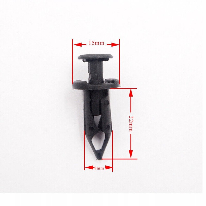 Wheel stud clip for plastic CF Moto Honda Polaris Yamaha set of 10 pcs