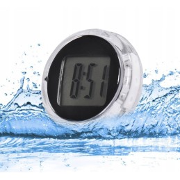 Mini sticker motorcycle thermometer watch
