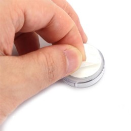 Mini sticker motorcycle thermometer watch