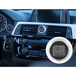 Mini sticker motorcycle thermometer watch