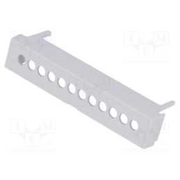 5 pcs x ITALTRONIC - P05040201T.BL - Terminals cover, grey, Holes no: 12, 5.08mm