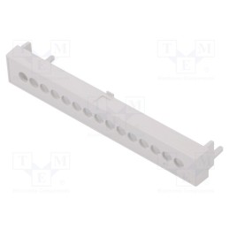 5 pcs x ITALTRONIC - P05050201T - Terminals cover, 5M Modulbox One, grey, Holes no: 15, 5.08mm