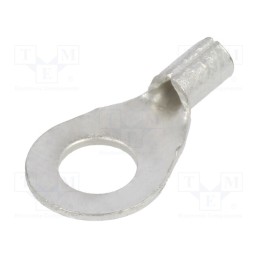 20 pcs x ERKO - KOA_5-1/100 - Tip: ring, M5, 0.5÷1mm2, crimped, for cable, tinned, copper, 5.3mm