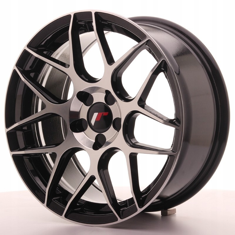 Japan Racing JR18 17x8 ET35 5H Bl alloy wheel