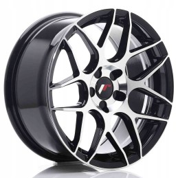 Japan Racing JR18 17x8 ET35 5H Bl alloy wheel