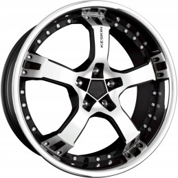 1x KESKIN rim 18 5x100 KT109518510025MBFS
