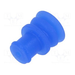 20 pcs x TE Connectivity - 828904-1 - Accessories: gasket for wire, JPT,MCP 2.8, blue, Øout: 5.6mm