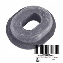 Can am oval plastic mounting eraser