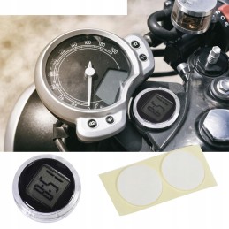 Mini motorcycle watch attached to quad motor