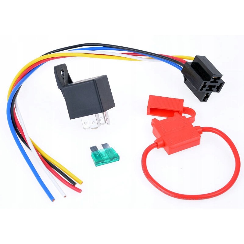 Relay fuse LED lamp 12v 30a halogen