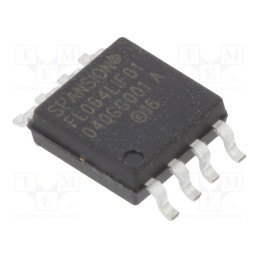 1 pcs x INFINEON (CYPRESS) - S25FL064LABMFI010 - IC: FLASH memory, 64MbFLASH, SPI, 108MHz, 2.7÷3.6V, SO8, serial