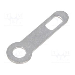 20 pcs x OSTERRATH - 60-2802-11/0030 - Tip: solder lug ring, 0.4mm, M2, Ø: 2.2mm, screw, straight