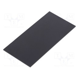 5 pcs x GAINTA - G1005025L - Cover, X: 50mm, Y: 100mm, G1005025B, -20÷60°C, Cover mat: ABS, UL94HB