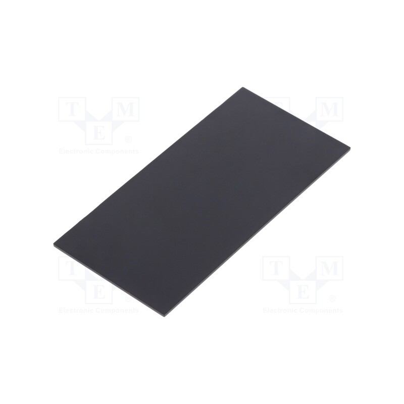 5 pcs x GAINTA - G1005025L - Cover, X: 50mm, Y: 100mm, G1005025B, -20÷60°C, Cover mat: ABS, UL94HB