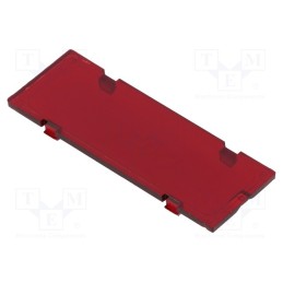 1 pcs x ITALTRONIC - P15010821F -AS - Front panel, without frame,with holder, 1M Modulbox XTS
